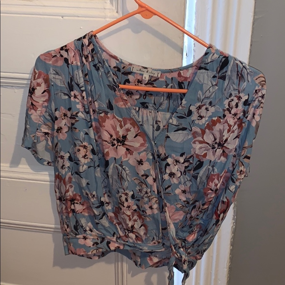 Flowery top